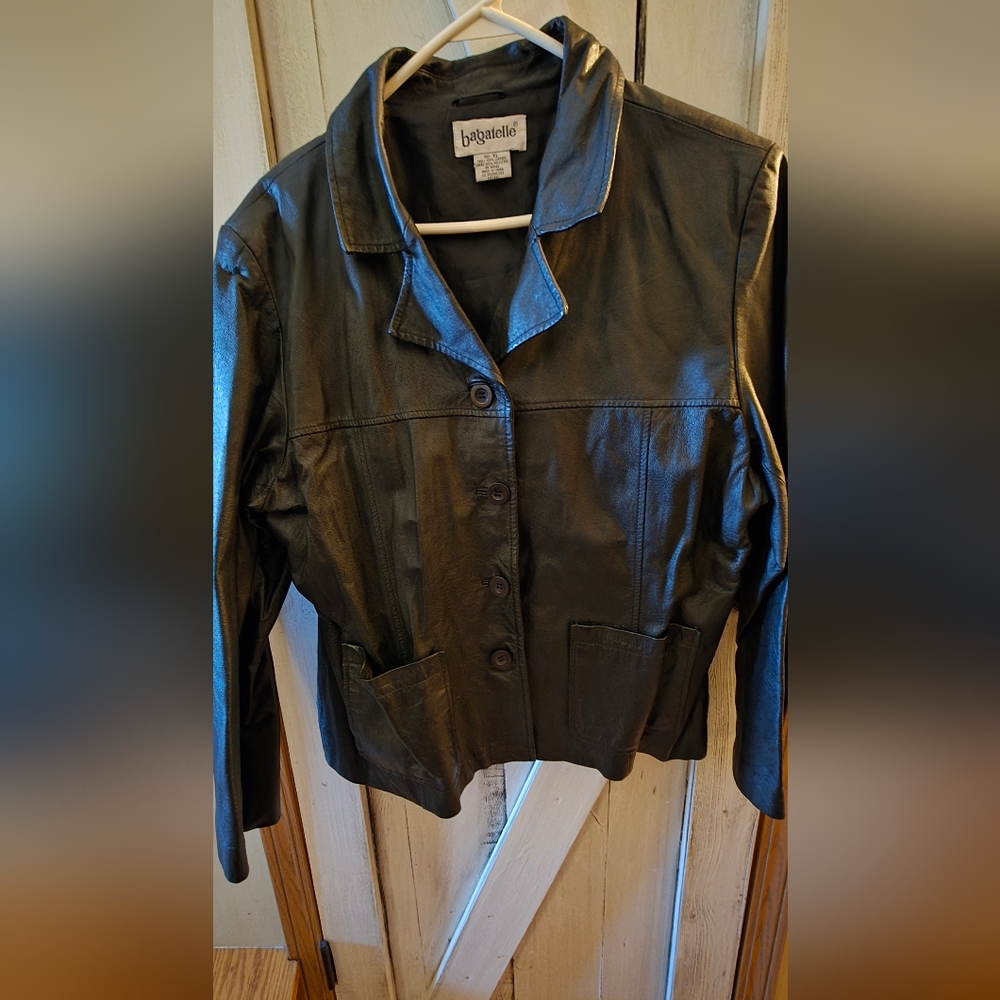 Bagatelle Dark Leather Jacket